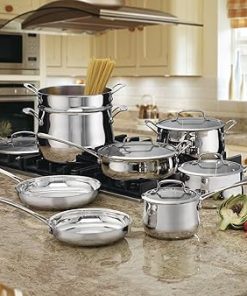 Cuisinart 13-Piece Stainless Cookware Set for Perfect Cooking 2