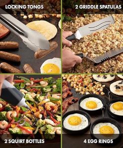 Cuisinart 12-Piece Outdoor Griddle Tool Set with Essential Accessories 2