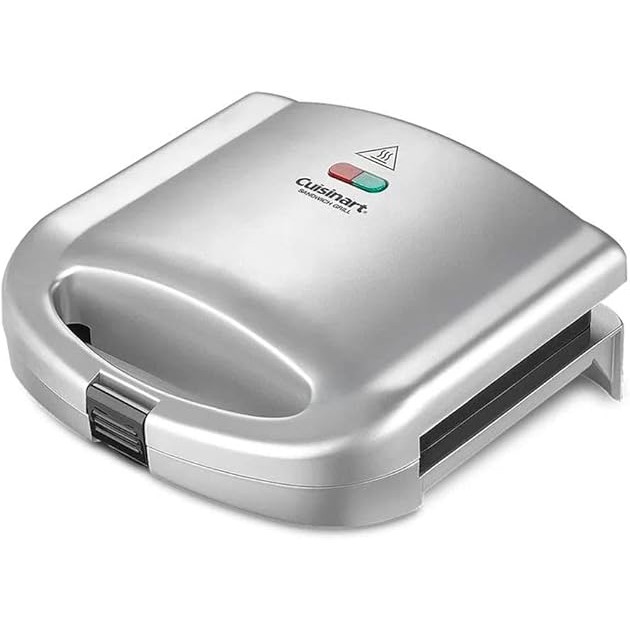 Cuisinart WM-SW2N1 Silver Sandwich Grill for Easy Meal Prep