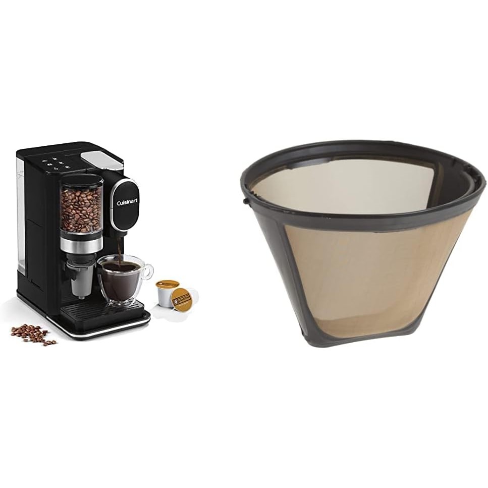 Cuisinart Coffee Maker and Grinder with 48-Ounce Reservoir Black DGB-2