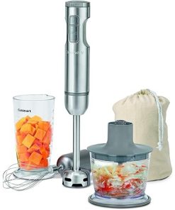 Cuisinart Smart Stick Variable Speed Hand Blender with Chopper Silver