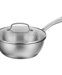 Cuisinart 3 Quart Stainless Steel Sauce Pan with Lid Model 8335-24