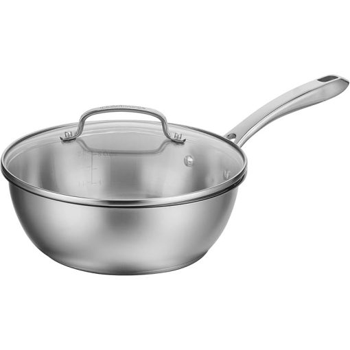 Cuisinart 3 Quart Stainless Steel Sauce Pan with Lid Model 8335-24