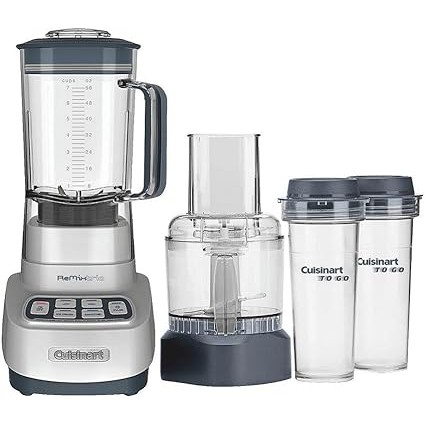 Velocity Ultra Trio 1 HP Blender Food Processor with Travel Cups