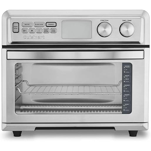 Cuisinart TOA-95 Digital Air Fryer Toaster Oven 1800 Watts Stainless Steel