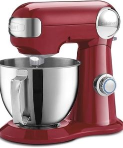 Cuisinart SM-35R Precision Master 3.5 Quart Stand Mixer Ruby Red