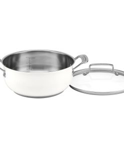 Cuisinart MW893545 4.5 Qt Dutch Oven with Lid for Cooking
