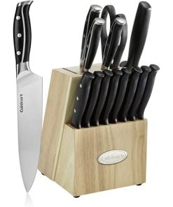 Cuisinart 15 Piece Nitrogen Collection Knife Block Set in Black