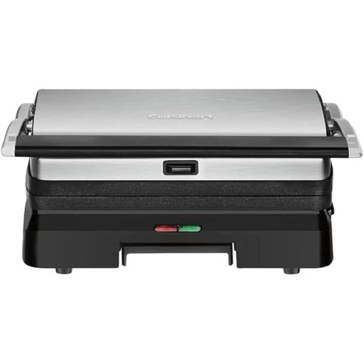 Cuisinart GR-11 Silver 3-in-1 Griddler Grill and Panini Press