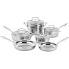 Classic Stainless Cookware Set 11PC Chef’s Color Series 4