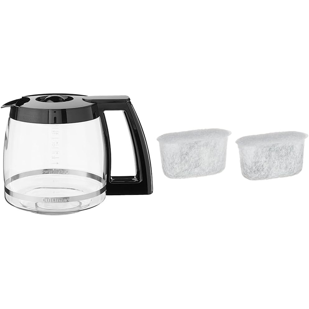 Cuisinart 14-Cup Coffee Maker Carafe DCC-2200RC and Water Filter 2-Pack