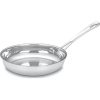 Cuisinart Contour Stainless Steel 8 Inch Open Skillet Nonstick