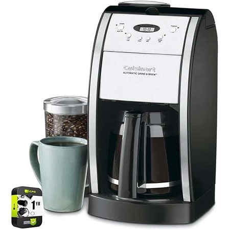 Cuisinart DGB-550BKP1 12-Cup Grind and Brew Coffeemaker Bundle