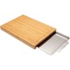 Cuisinart Acacia Wood Cutting Board Set 17×12 and 15×10 Inches 4