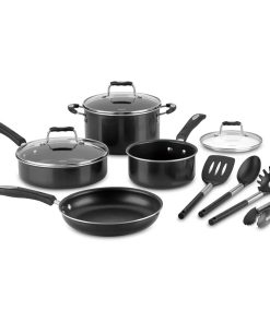 Cuisinart Nonstick 11 Piece Cookware Set Black P57-11BK
