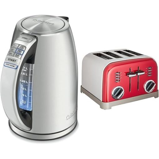 Cuisinart 1.7L Stainless Steel Cordless Electric Kettle with 6 Settings