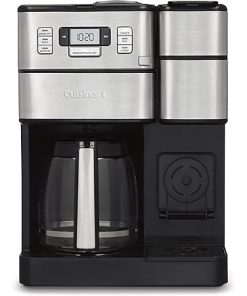 Cuisinart Coffee Center Grind Brew Plus with Built-in Grinder Black Silver