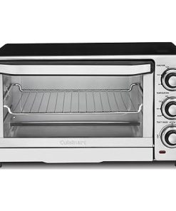 Cuisinart TOB-40N Classic Toaster Oven Broiler Brushed Stainless Black