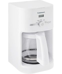 Cuisinart 12 Cup Programmable Coffeemaker DCC-1120NAS White