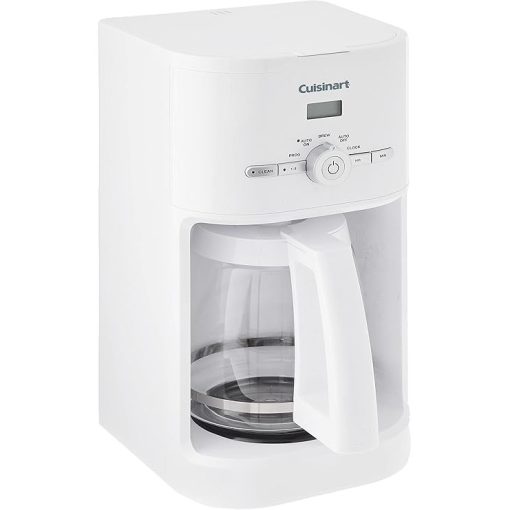 Cuisinart 12 Cup Programmable Coffeemaker DCC-1120NAS White