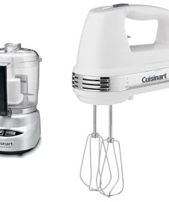 Cuisinart Mini Prep Plus 4 Cup Food Processor Brushed Stainless  

Cuisinart HM-50 Power Advantage 5-Speed Hand Mixer White