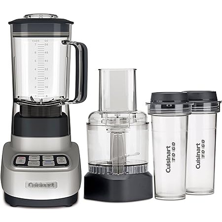 Cuisinart BFP-650 1 HP Blender and Food Processor Silver 3 Cup