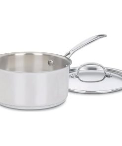 Cuisinart 3-Quart Chef's Classic Stainless Steel Saucepan with Cover