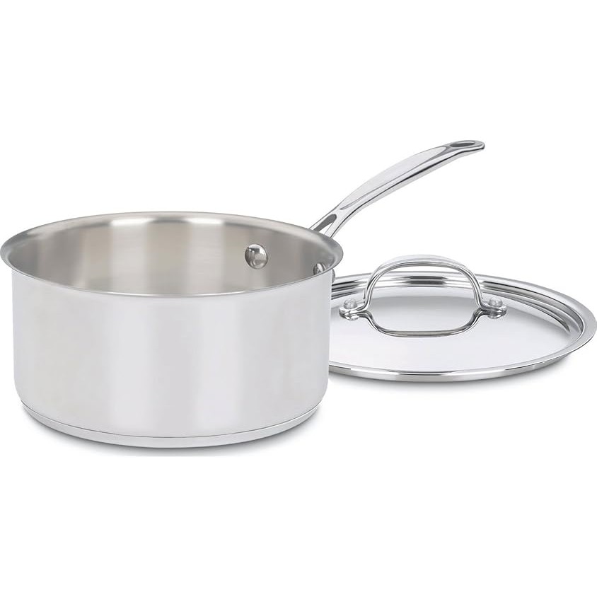 Cuisinart 3-Quart Chef's Classic Stainless Steel Saucepan with Cover