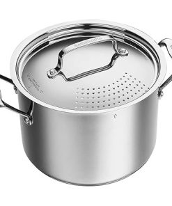 Cuisinart 766S-22 6 Quart Stainless Steel Pasta Pot with Strainer