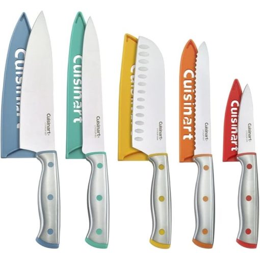 Cuisinart 10pc Stainless Steel ColorCore Rivet Set with Blade Guards