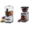 Cuisinart Mini Prep Plus Food Processor 4 Cup Brushed Stainless Steel  
Cuisinart Electric Burr Coffee Grinder One-Touch Automatic Model