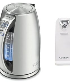 Cuisinart 1.7L Stainless Steel Cordless Electric Kettle and Can Opener