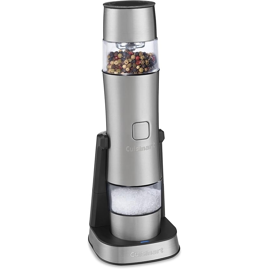 Cuisinart Rechargeable Salt Pepper Spice Mill Mini Food Processor