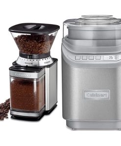 Cuisinart Electric Burr Coffee Grinder and 2 Quart Ice Cream Maker