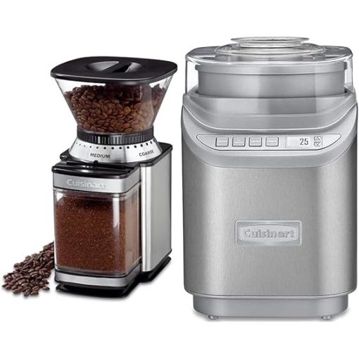 Cuisinart Electric Burr Coffee Grinder and 2 Quart Ice Cream Maker