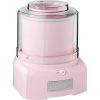 Cuisinart Ice Cream Maker 1.5 Quart Pink for Frozen Yogurt and Sorbet
