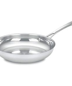 Cuisinart 10 Inch Open Skillet with Stainless Steel Contour Design