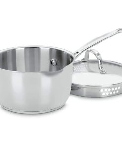 Cuisinart 71918P Chef Classic 2 Quart Stainless Saucepan with Cover