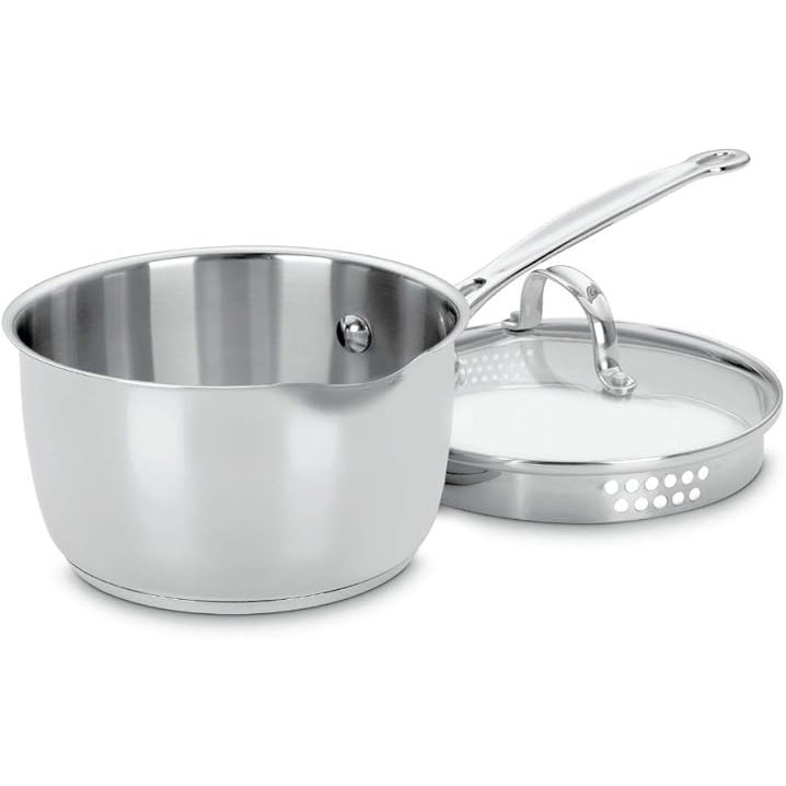 Cuisinart 71918P Chef Classic 2 Quart Stainless Saucepan with Cover