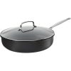Cuisinart 12 Inch Deep Fry Pan with Cover Chef's Classic Nonstick