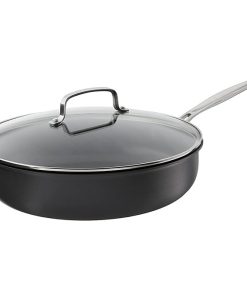Cuisinart 12 Inch Deep Fry Pan with Cover Chef's Classic Nonstick