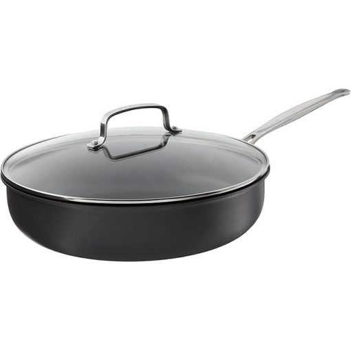Cuisinart 12 Inch Deep Fry Pan with Cover Chef's Classic Nonstick