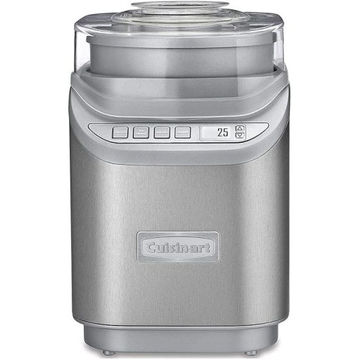 Cuisinart ICE-70FR 2 Quart Ice Cream Maker Silver Certified Refurbished