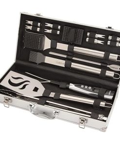 Cuisinart 20-Piece BBQ Tool Set with Case and Digital Temperature Fork