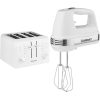 Cuisinart Custom Classic Toaster Oven Broiler 17 Inch Black 2-Slice Toaster Brushed Stainless 4