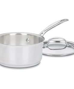 Cuisinart 10 Inch Open Skillet Chef's Classic Stainless Steel Cookware  
Cuisinart Chef's Classic 8 Inch Chef's Classic Stainless Cookware Set  
Cuisinart 1.5 Quart Saucepan with Cover Chef's Classic Stainless Steel  
Cuisinart Chef's Classic Stainless Steel Cookware Collection Overview