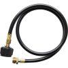 Cuisinart LP Adapter Hose 4 Feet for Grills and Smokers Black