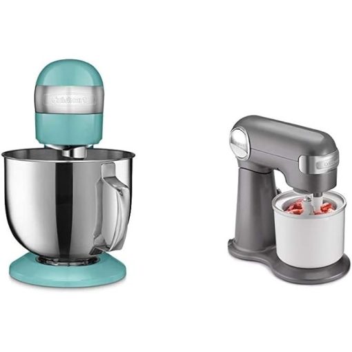 Cuisinart SM-50TQ Stand Mixer 5.5 Quart with Ice Cream Maker Attachment