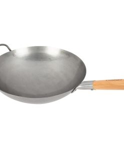 Cuisinart 14 Inch Carbon Steel Wok for Authentic Asian Cooking