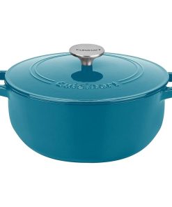 Cuisinart 5.5 Qt Round Teal Mixing Bowl for Kitchen Use